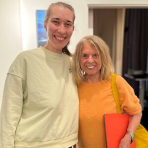 Gina und Luise Lunow im Tonstudio