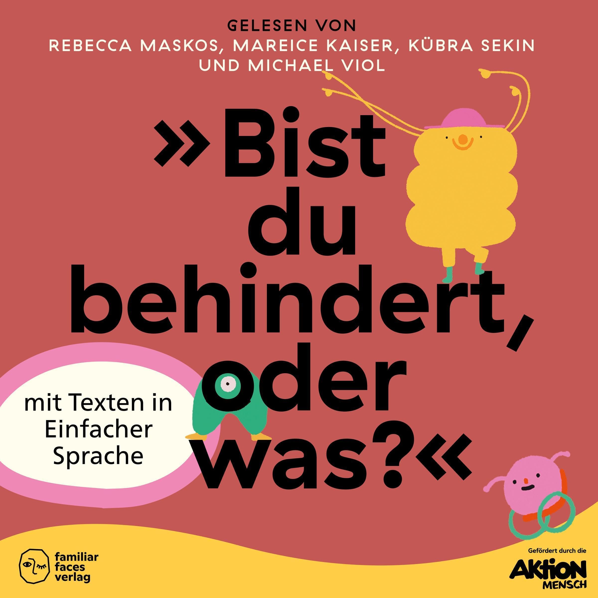 Cover des Hörbuchs "Bist du behindert, oder was?"